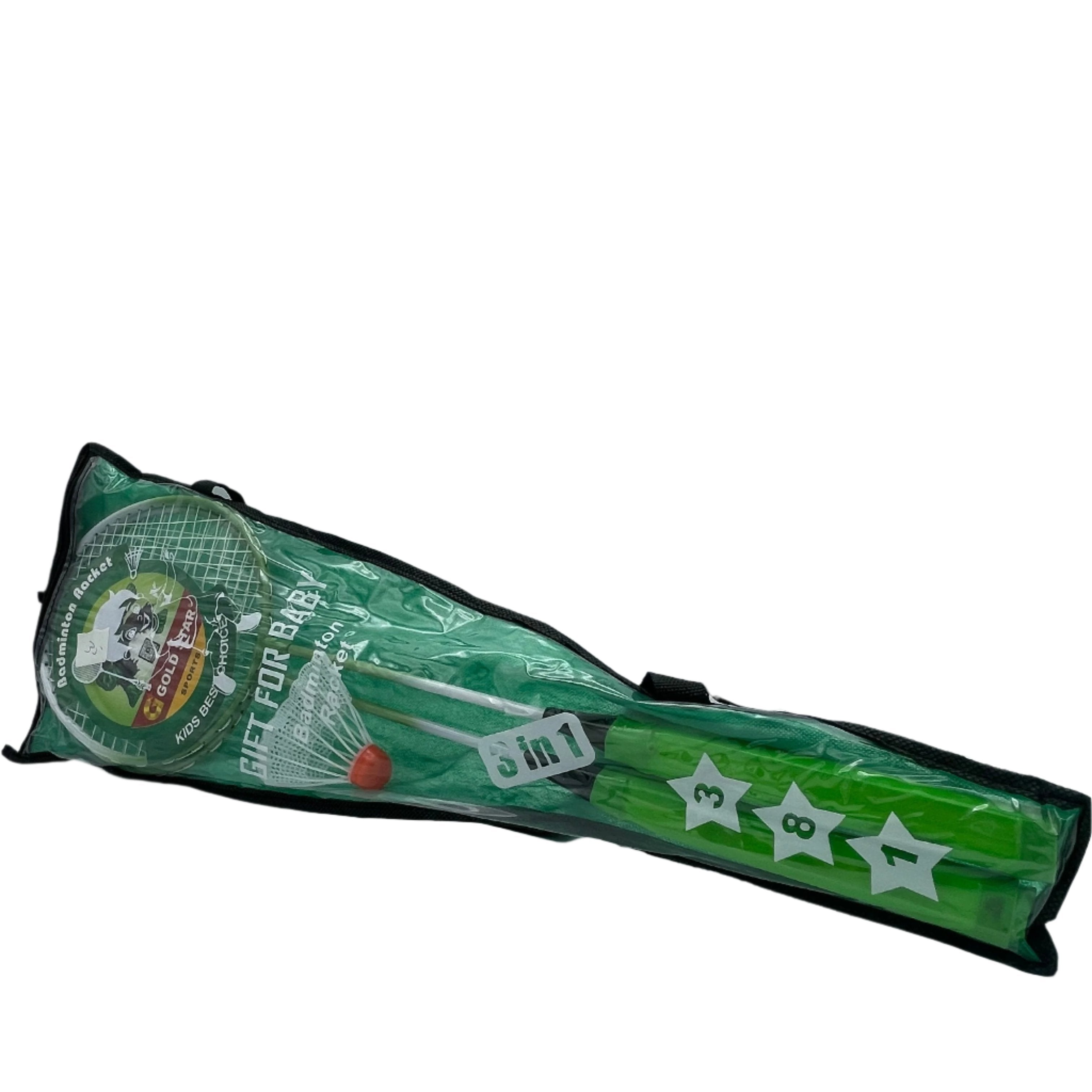 3 in 1 Gold Star Badminton Racket BR-1