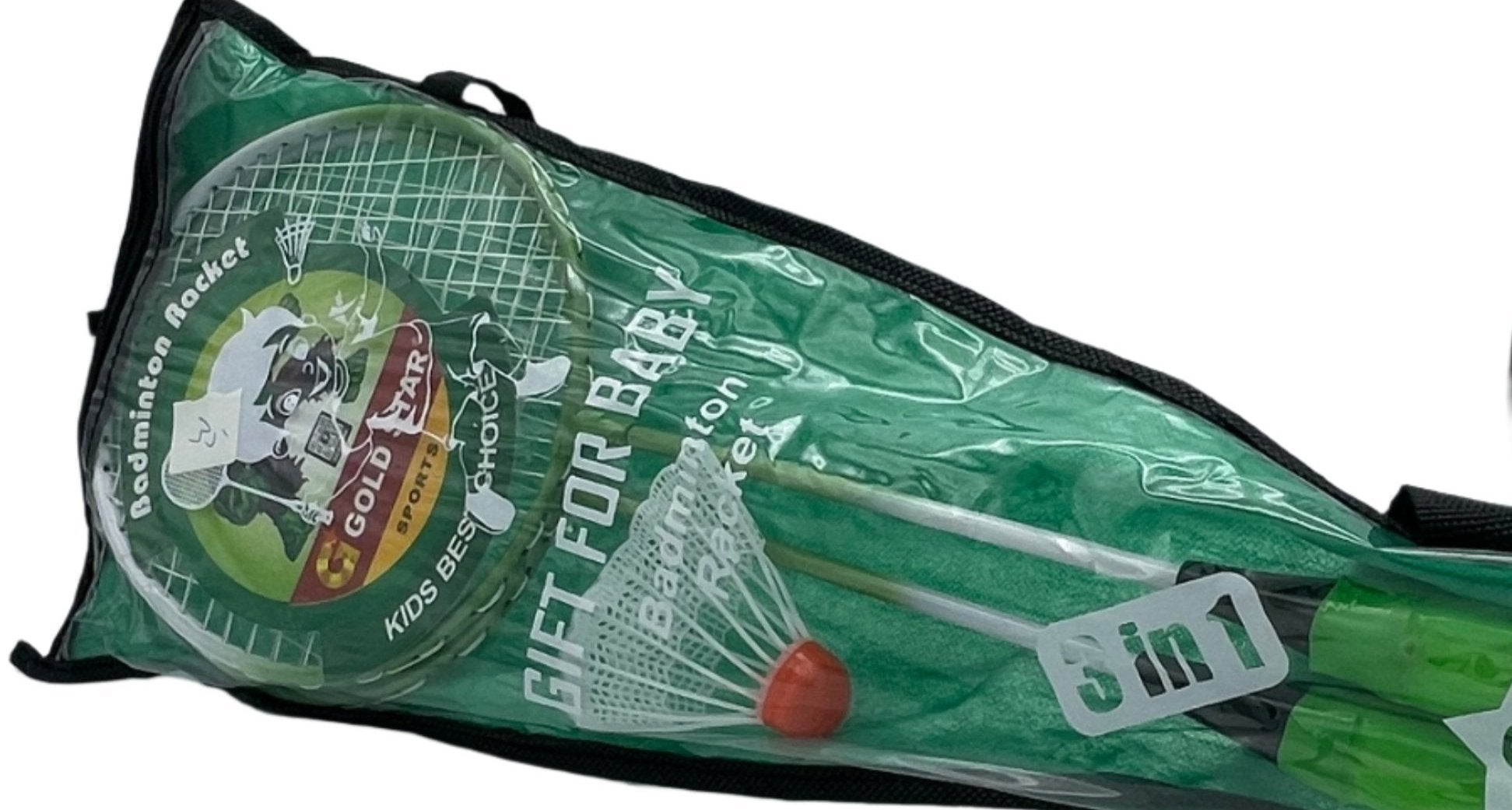 3 in 1 Gold Star Badminton Racket BR-1