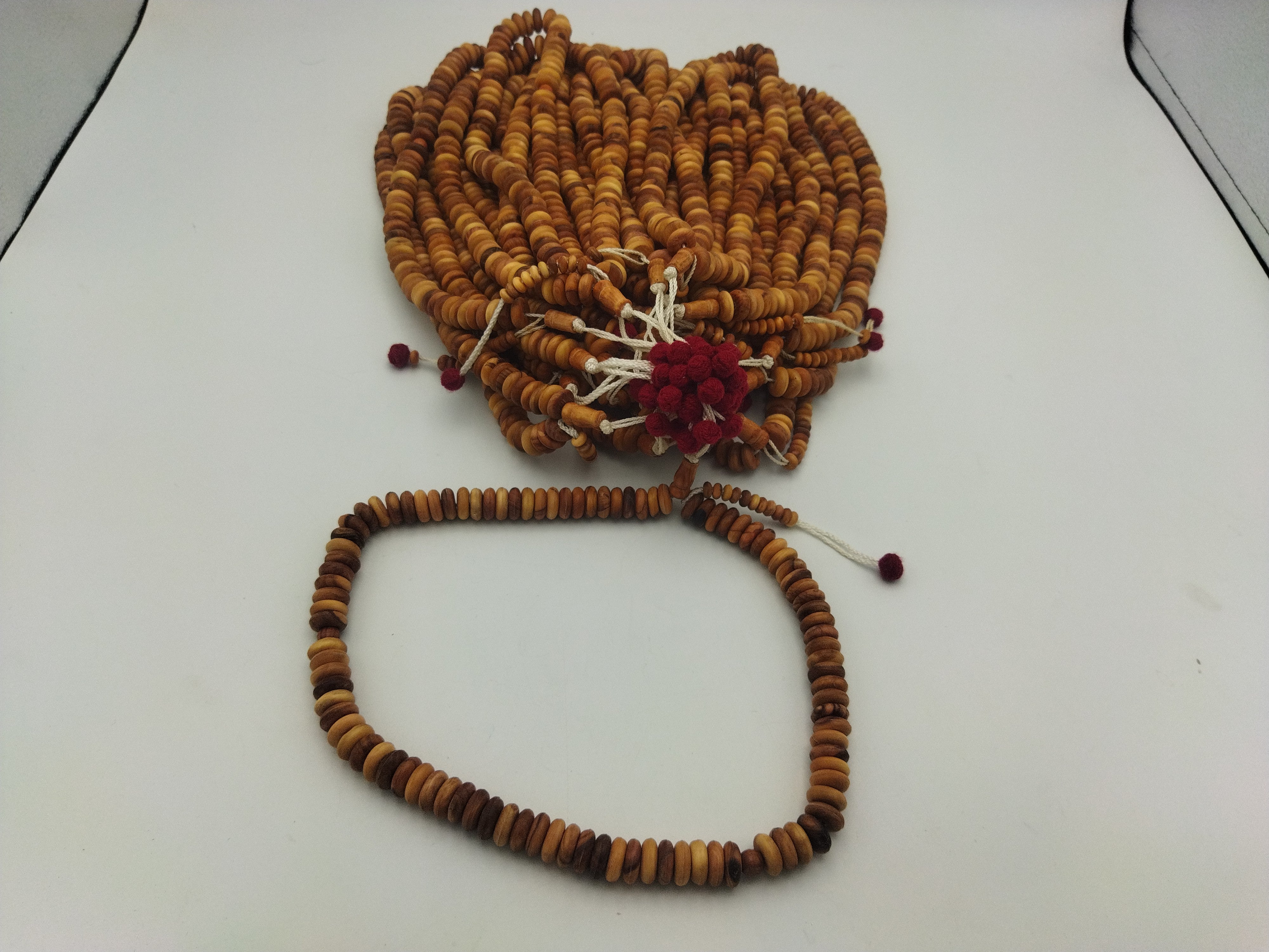 High Quality Wooden Tasbih 100 Beads Brown Colour 12pc
