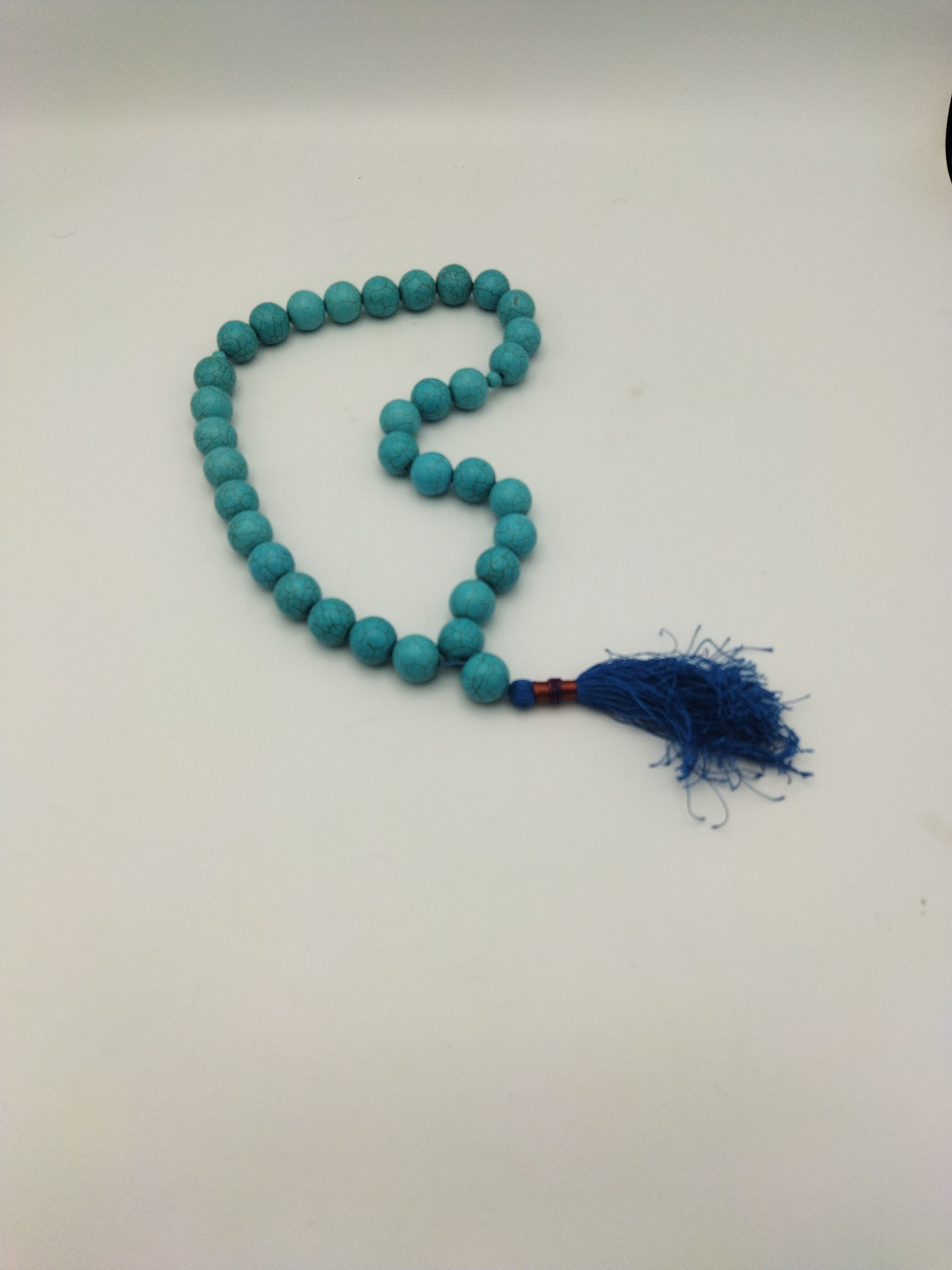 Firoza Stone Tasbih 33 Beads 20 mm