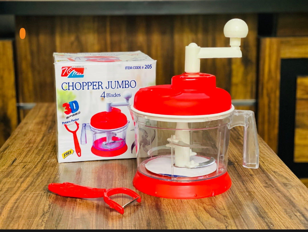 Jumbo Chopper 4 Blades with Free Peeler #205