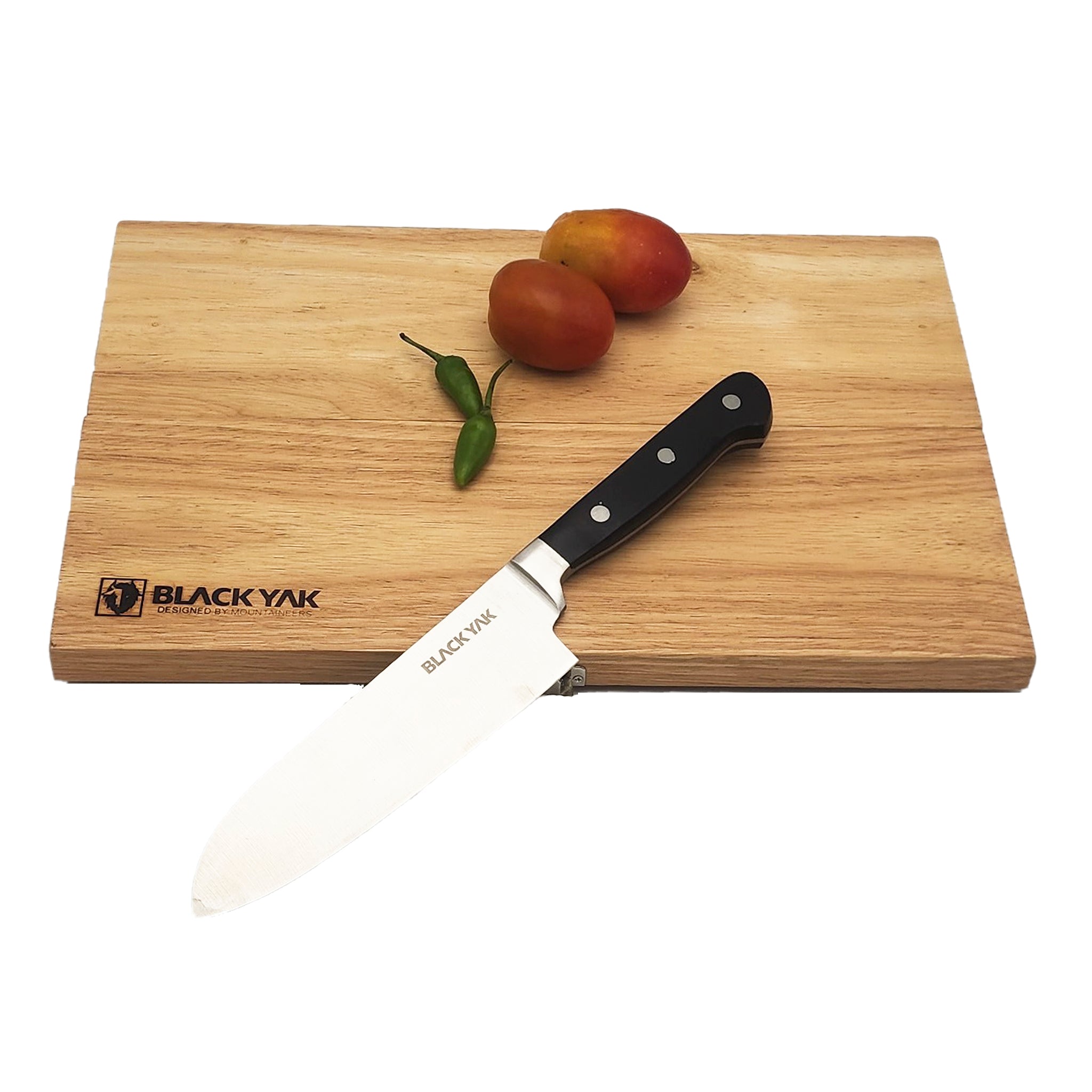 Foldable Cutting Board With High Quality Knife (BLACKYAK)