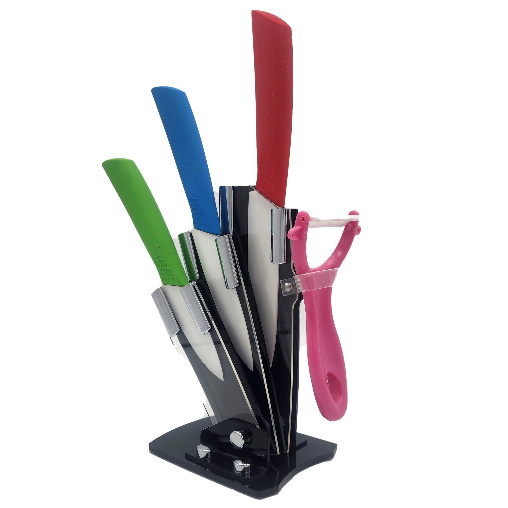 High Quality Zirconia Ceramic Knife Cutter with Knife Holder KS-4