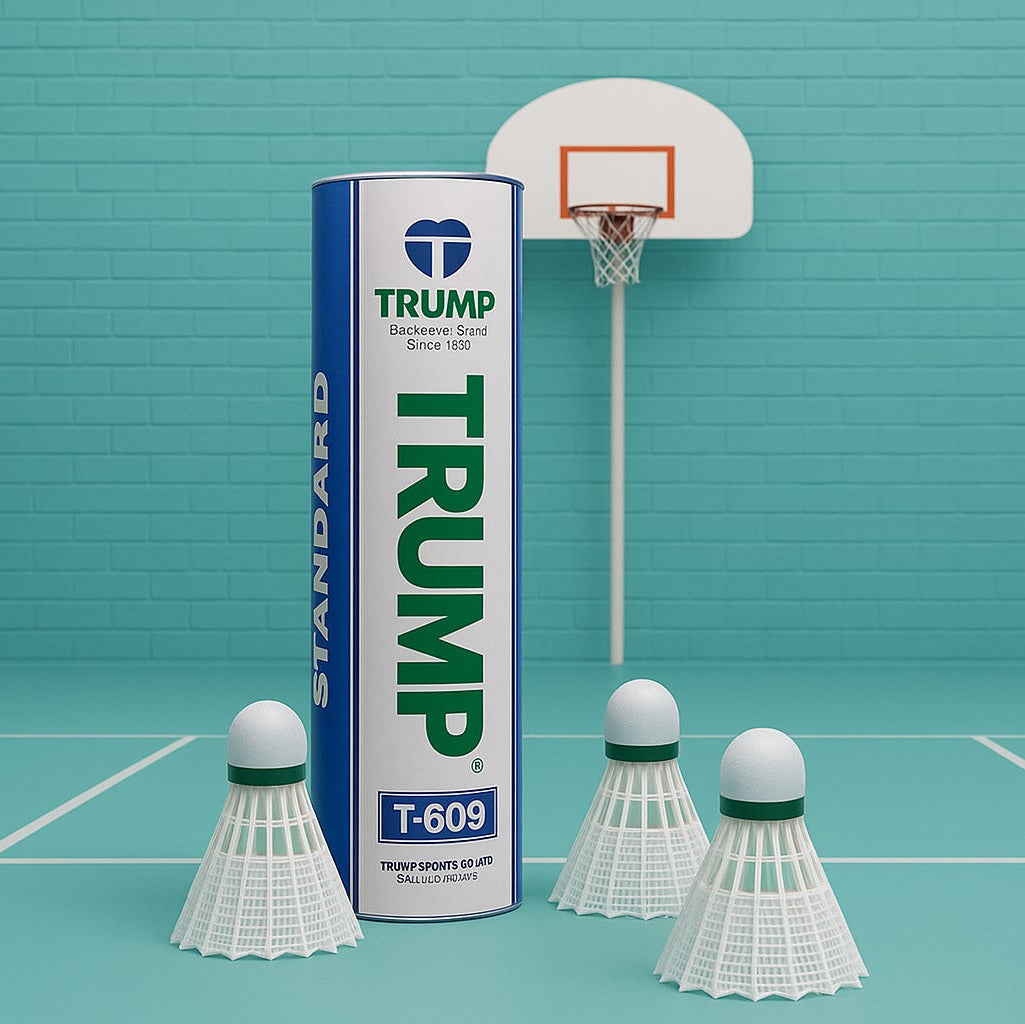 Trump Standard Nylon Shuttlecock T-609 6 Pcs