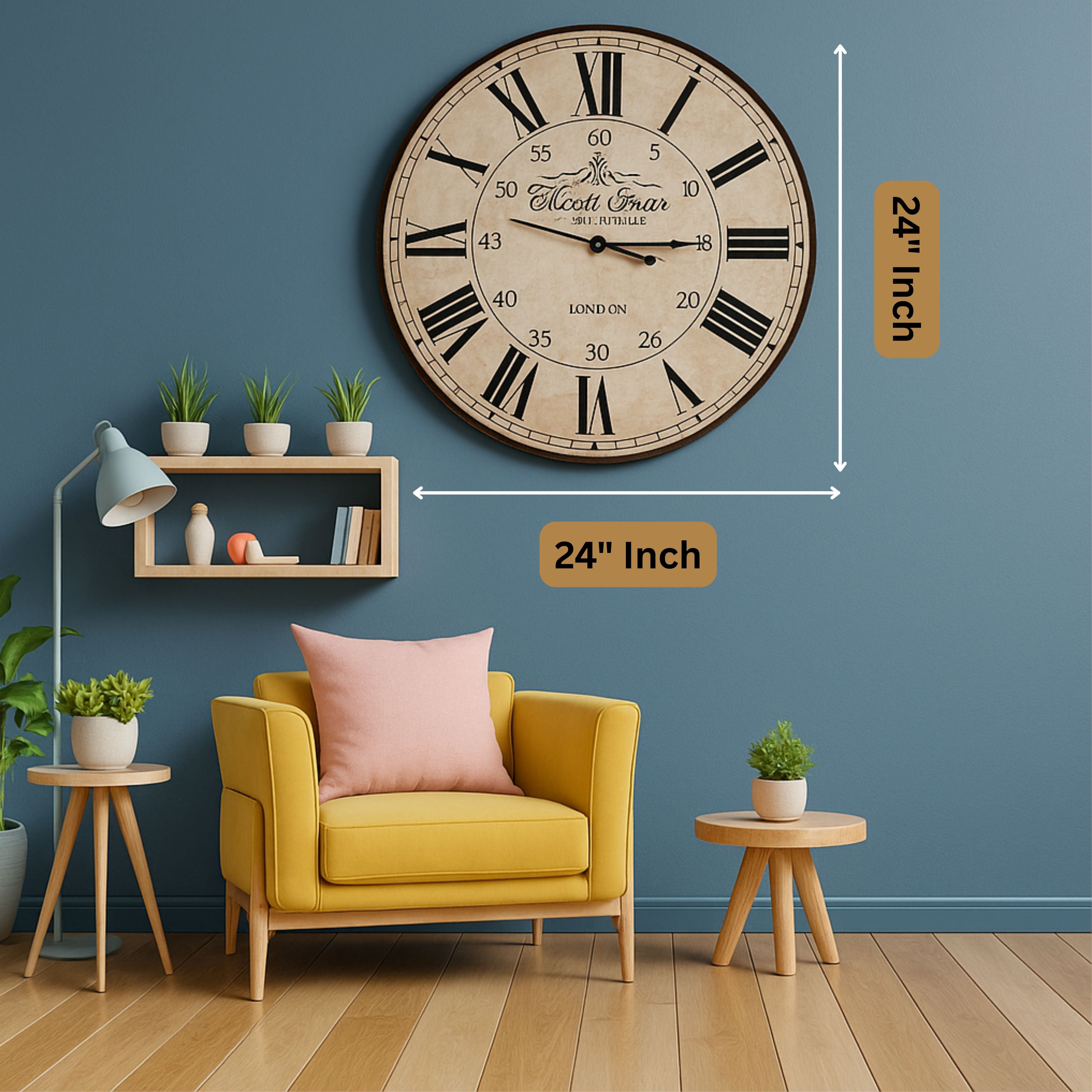 Wall Clock WY-22321 Large