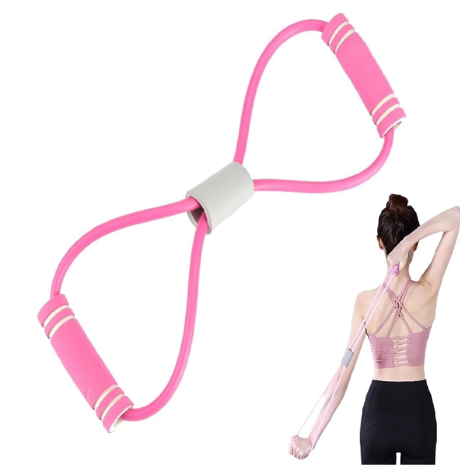 Home Gym Fitness Resistance Yoga Rope Chest