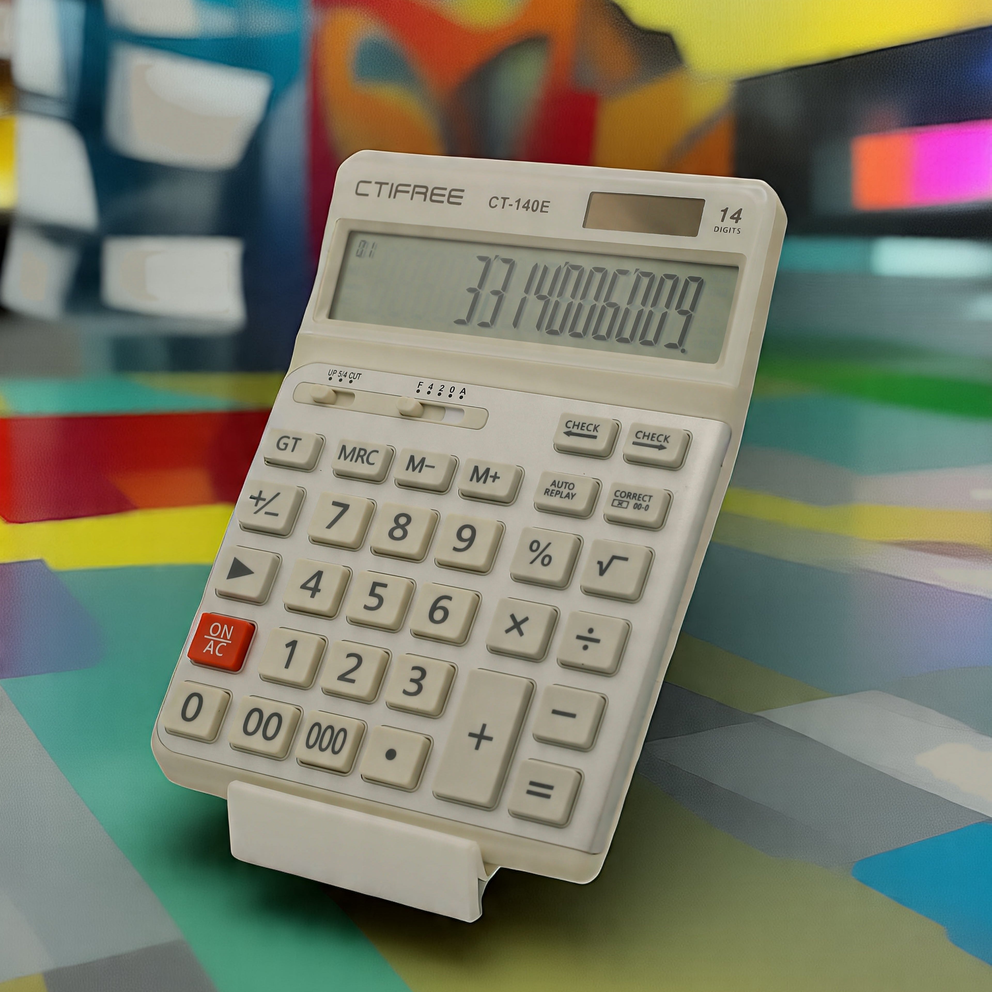 Calculator Ctifree UL-140E-BK