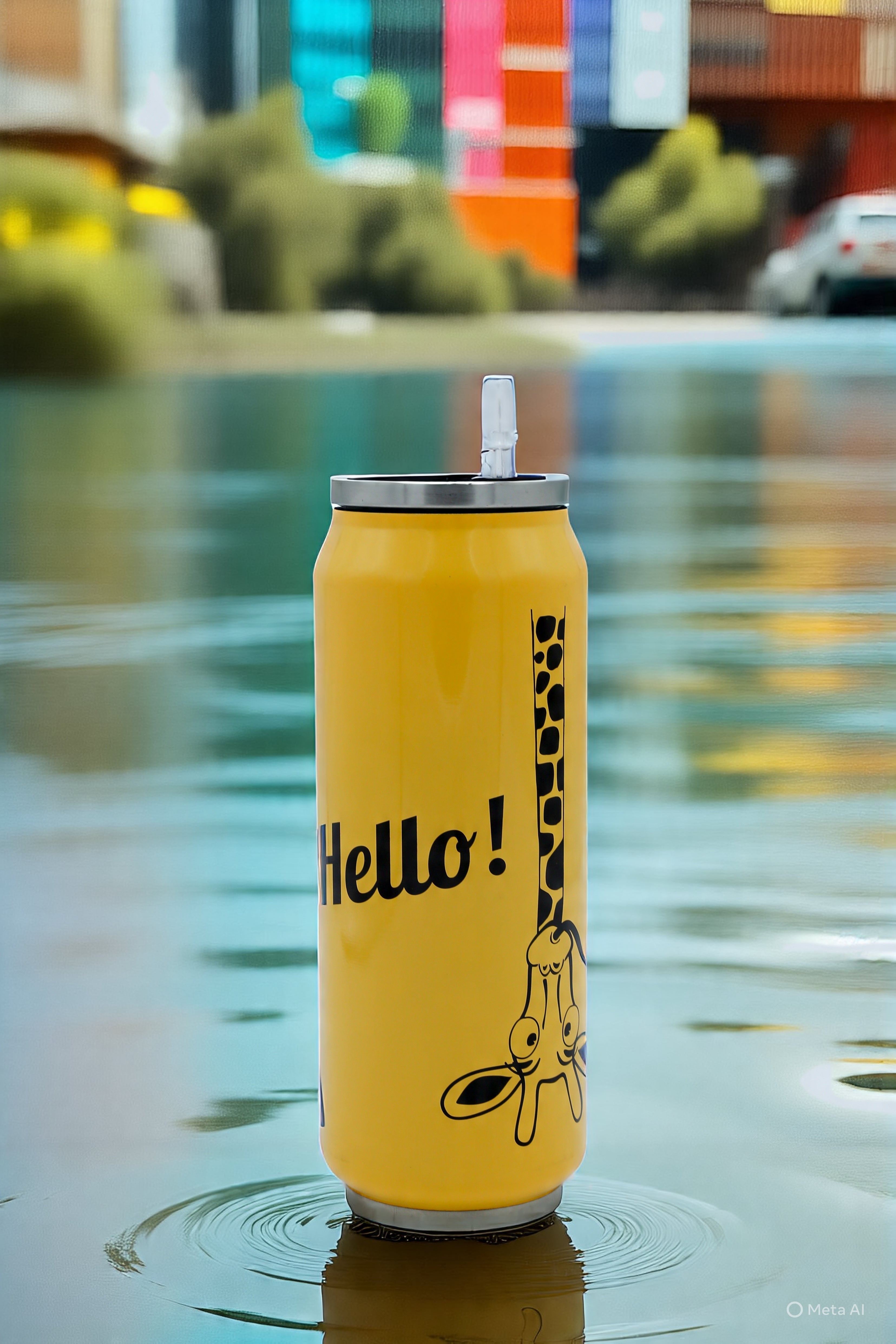 Flask Can Water Bottle