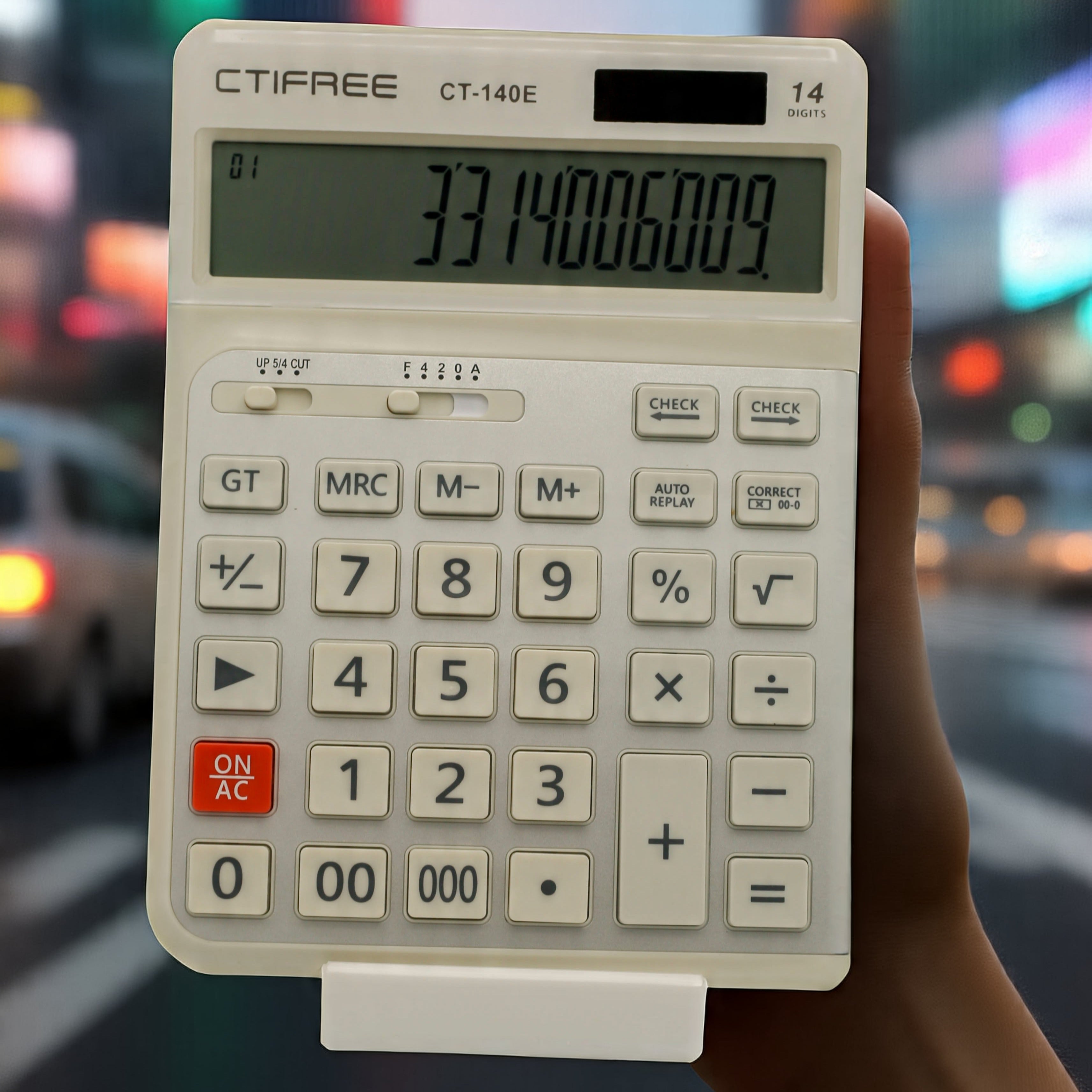 Calculator Ctifree UL-140E-BK