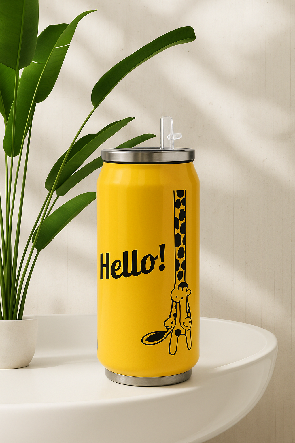 Flask Can Water Bottle