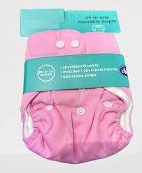 All in one Reusable Diaper 0 Month to 24 Months