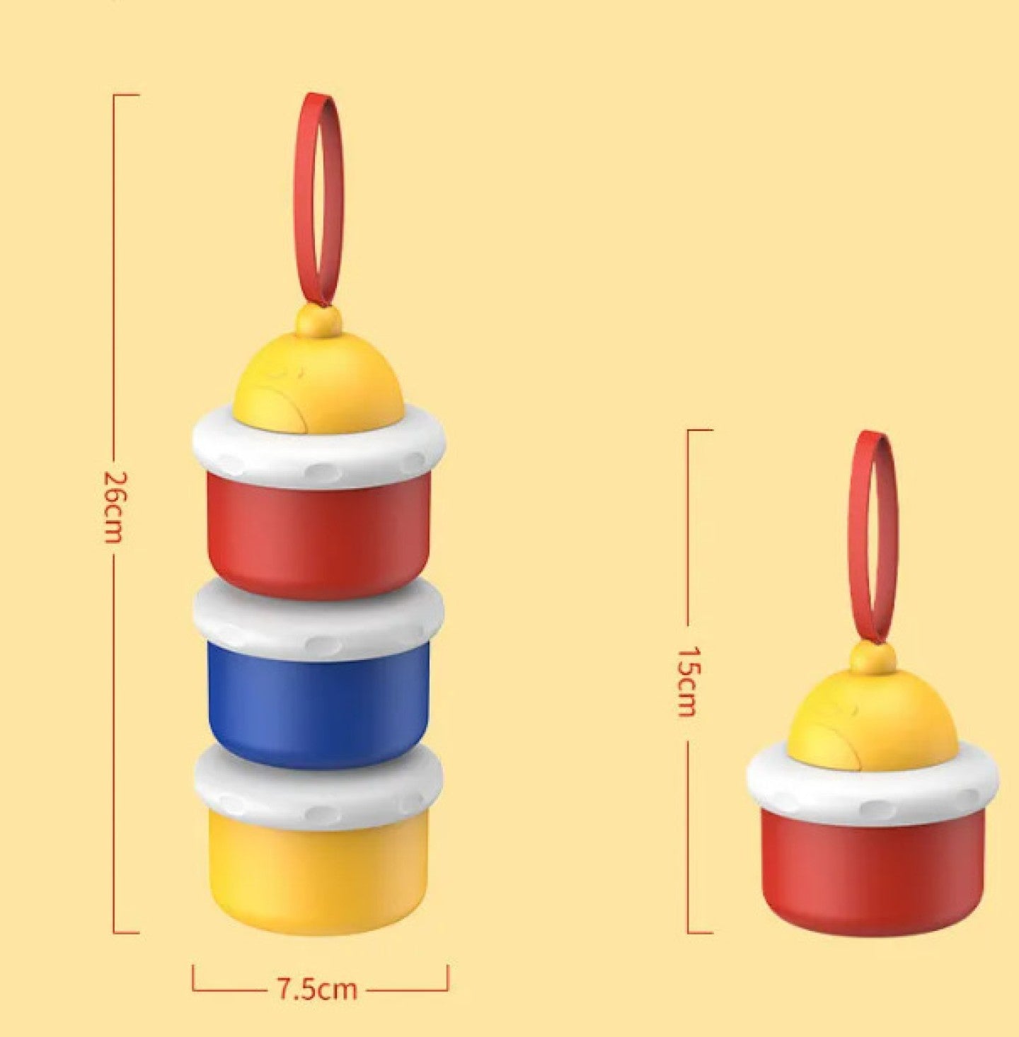 Stackable Milk Container MC-1