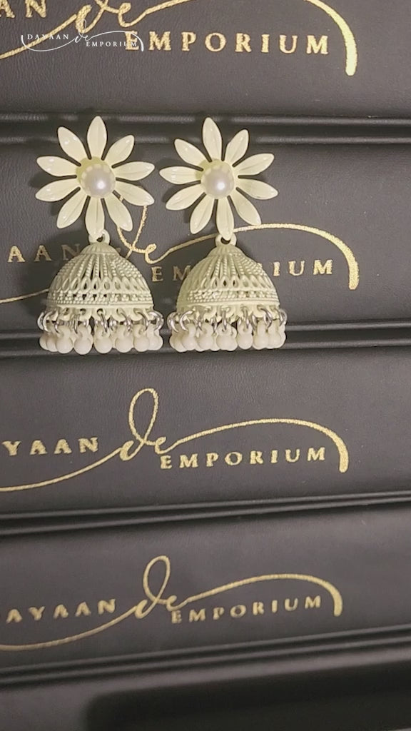 Beautiful Round Colour Earrings E-34