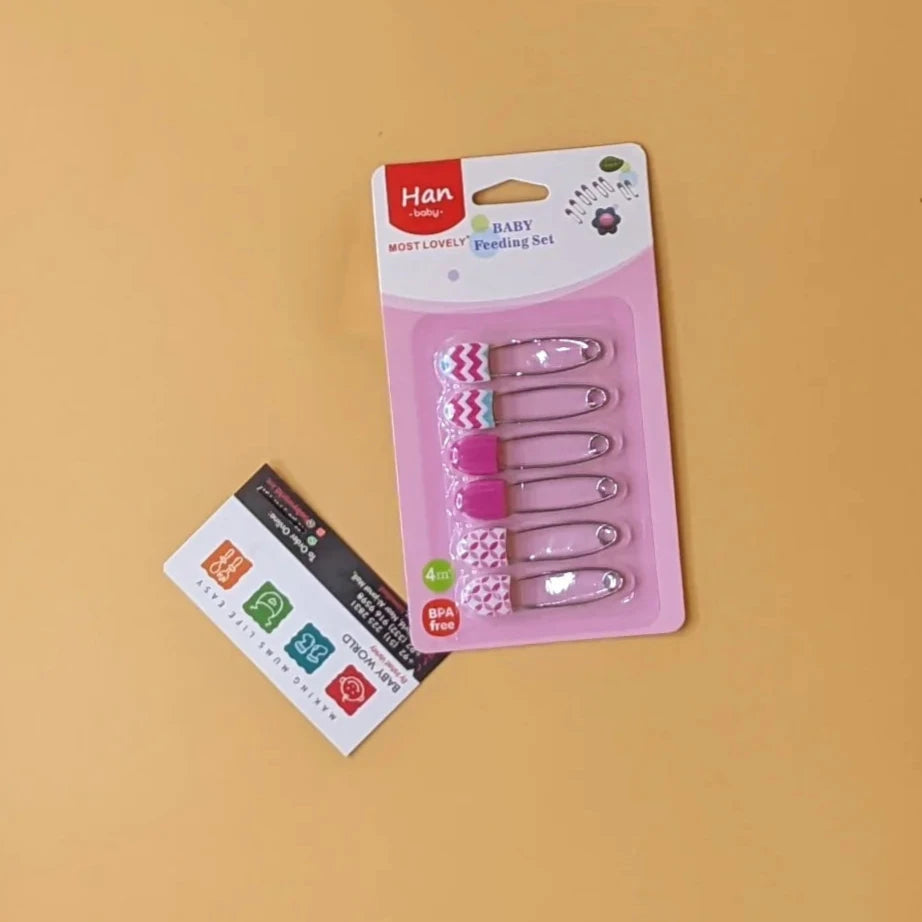 Han Baby Multi Purpose Safety Pins Pack 6 pcs