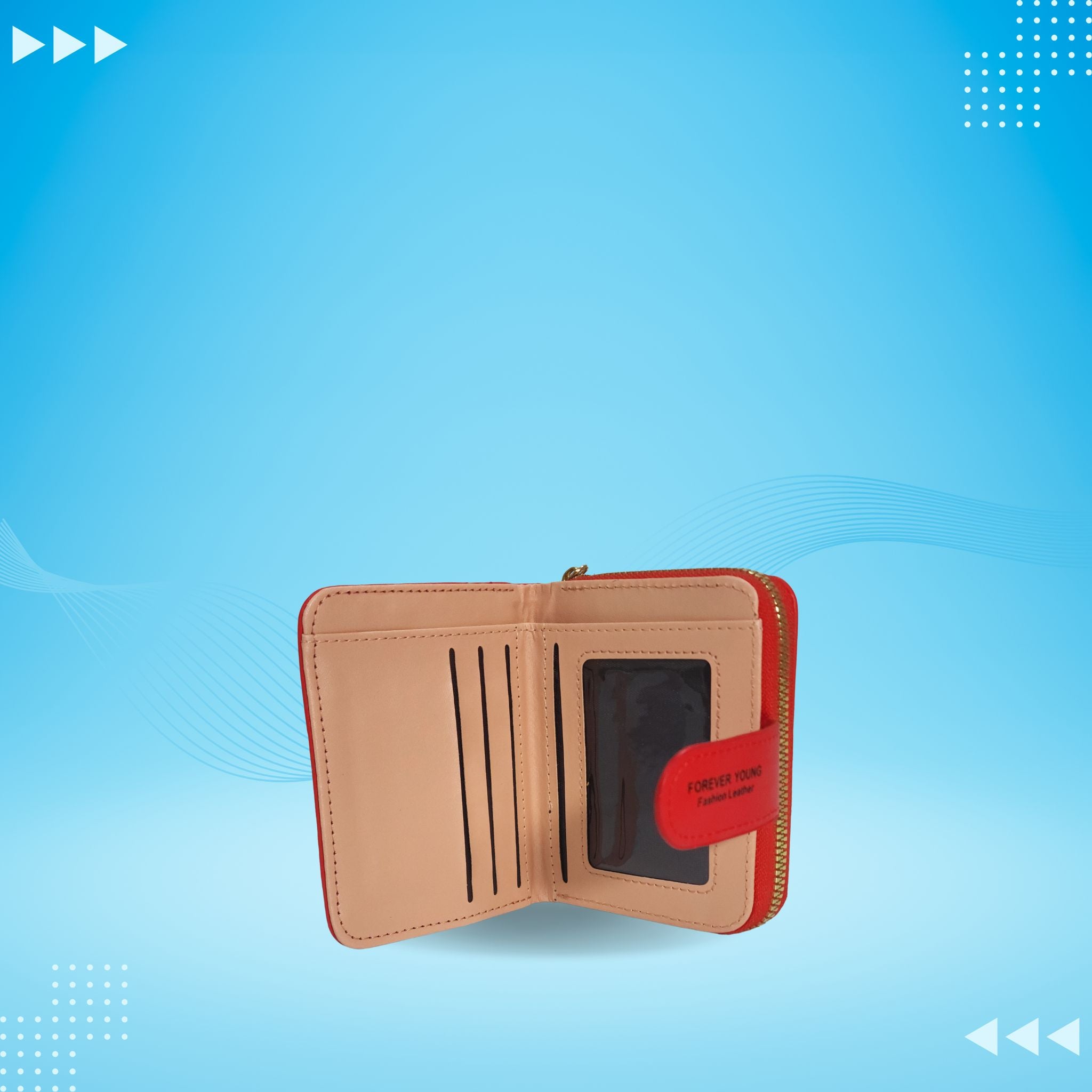 Girls Zipper Short Buckle Purse AP-01
