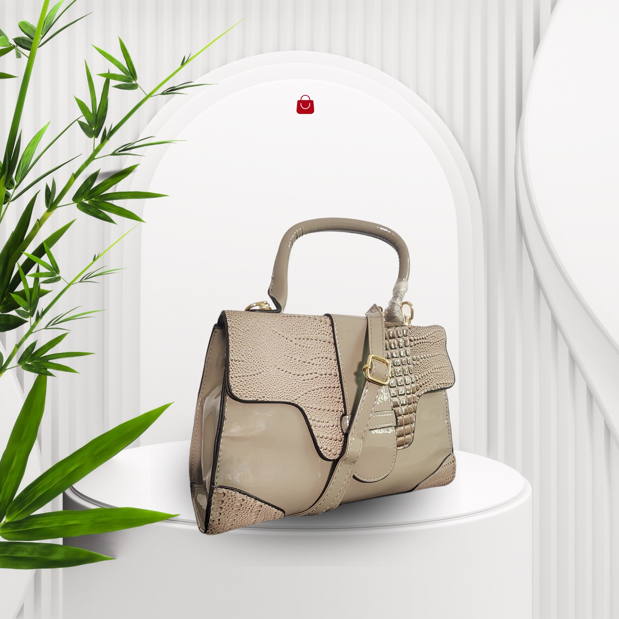 Crocodile Embosed Crossbody Bag CBB-10
