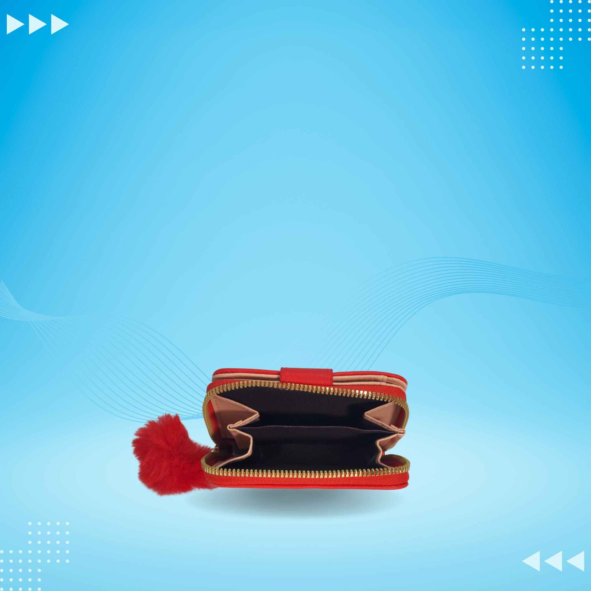 Girls Zipper Short Buckle Purse AP-01