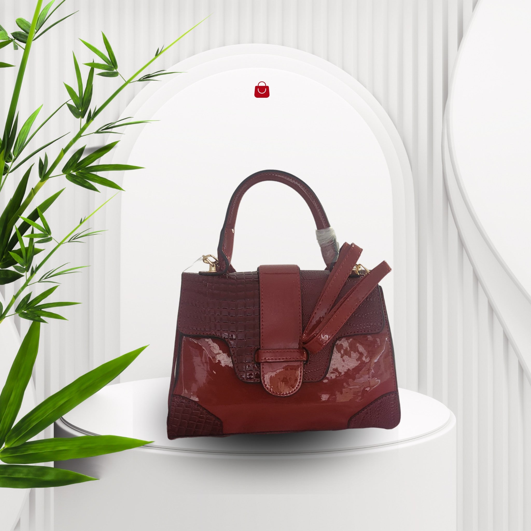 Crocodile Embosed Crossbody Bag CBB-10